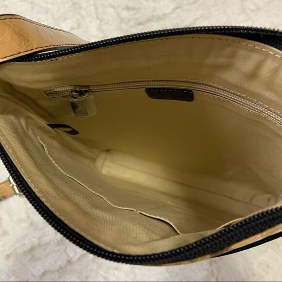 🆕 Lodis Alexandria Paola Messenger Crossbody Snakeskin Print Bag - Picture 10 of 15